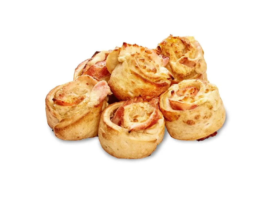 Рулетики с ветчиной